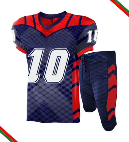 Amped Iron Man Flag Football Jersey - Sublimated